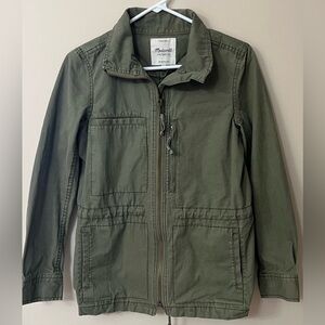 VGUC Madewell Military Utility Army Green Jacket
